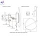 BILBAO AP10W LED D300 BLACK (6)